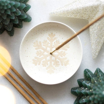 Snowflake Incense Holder - ScentiMelti  Snowflake Incense Holder