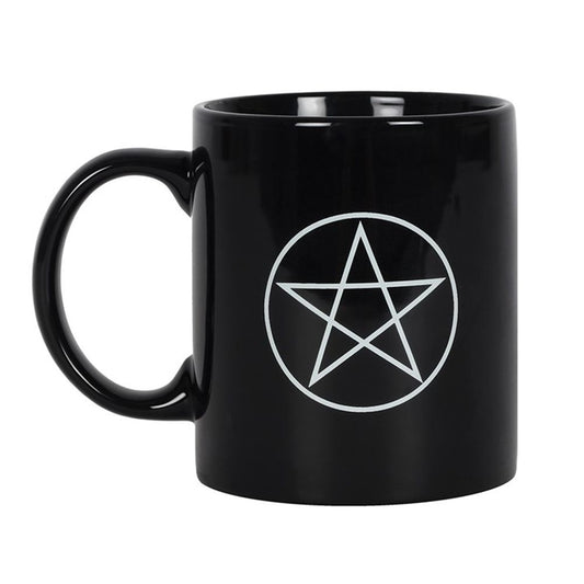 Pentagram Black Mug - ScentiMelti  Pentagram Black Mug