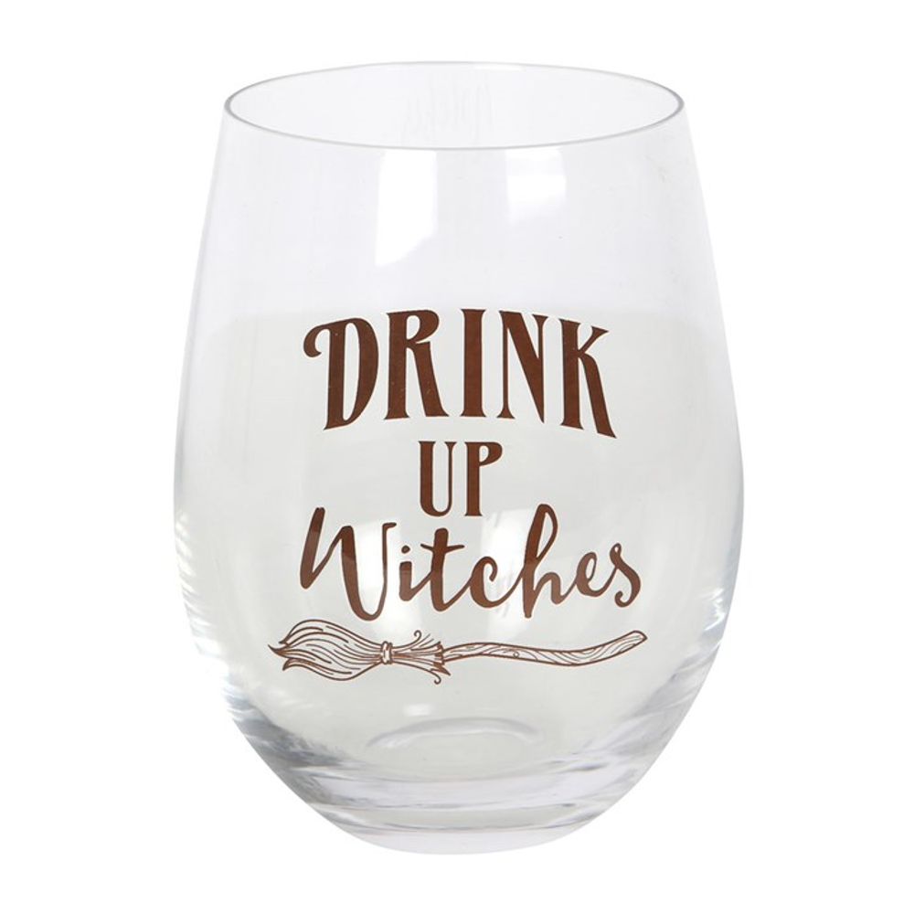 Drink Up Witches Stemless Glass - ScentiMelti  Drink Up Witches Stemless Glass