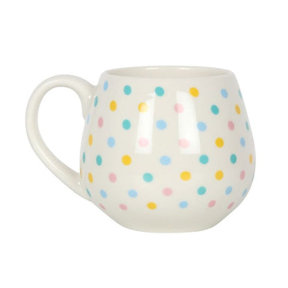 Spotted Rounded Mug - ScentiMelti Home Fragrance, Beauty & Gifts UK