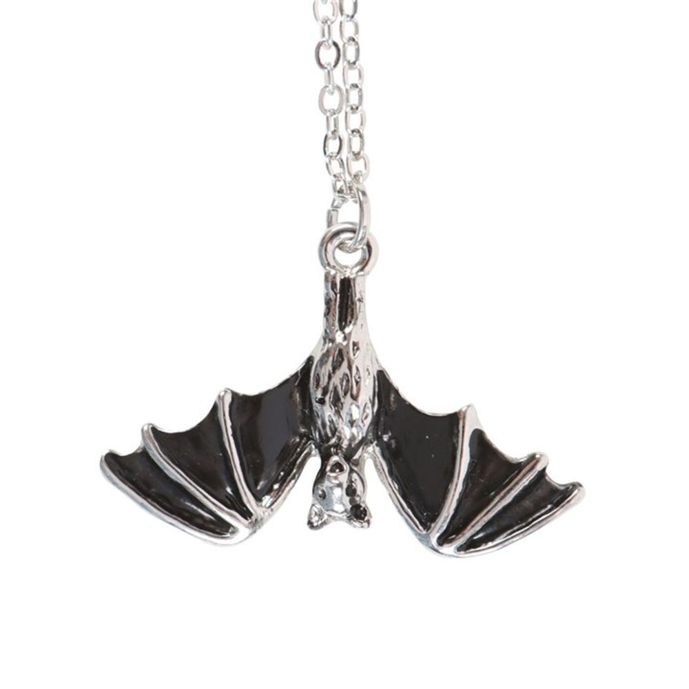 Hanging Bat Pendant Necklace - ScentiMelti  Hanging Bat Pendant Necklace