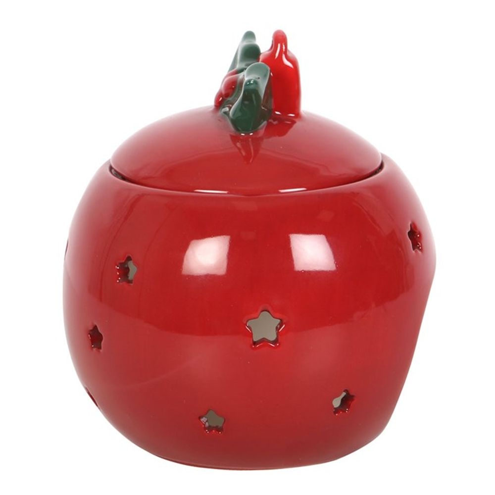 Red Bauble Oil Burner - ScentiMelti  Red Bauble Oil Burner