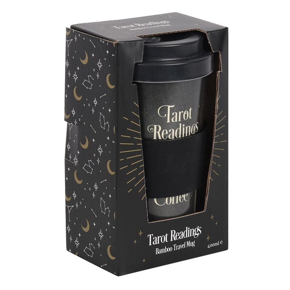 Tarot Readings Bamboo Eco Travel Mug - ScentiMelti  Tarot Readings Bamboo Eco Travel Mug