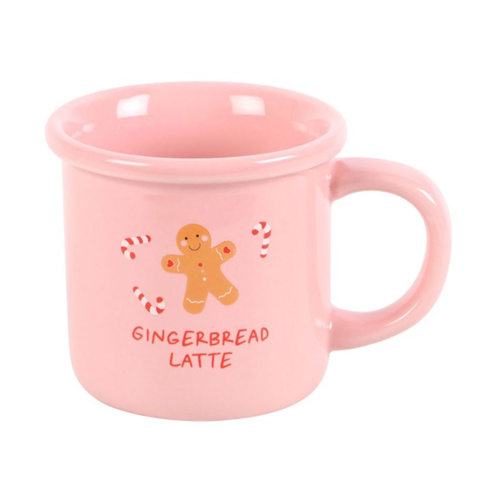 Pink Gingerbread Latte Mug - ScentiMelti  Pink Gingerbread Latte Mug