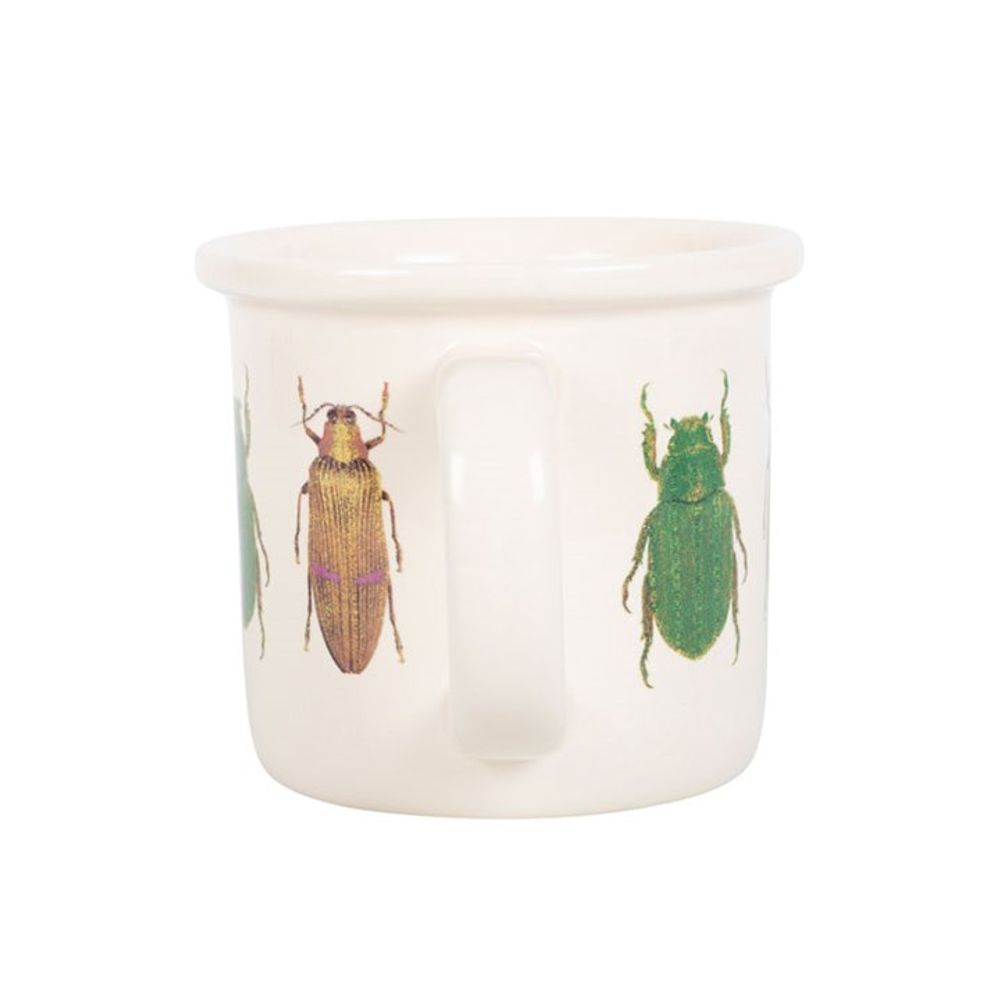 Off White Beetle Mug - ScentiMelti  Off White Beetle Mug