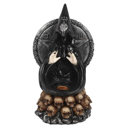 Black Cloak Backflow Burner and Incense Stick Holder - ScentiMelti  Black Cloak Backflow Burner and Incense Stick Holder