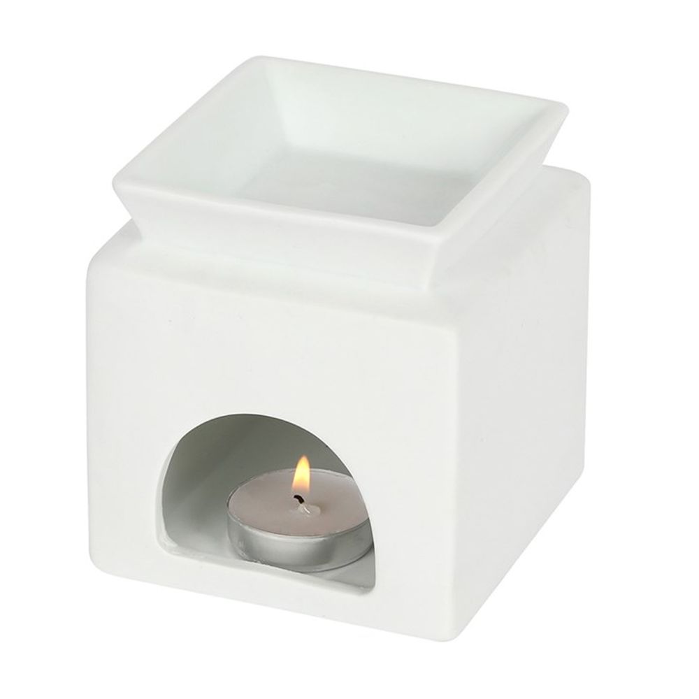 White Love Cut Out Oil Burner - ScentiMelti  White Love Cut Out Oil Burner