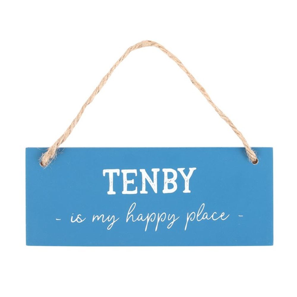 Tenby is My Happy Place Hanging Sign - ScentiMelti  Tenby is My Happy Place Hanging Sign