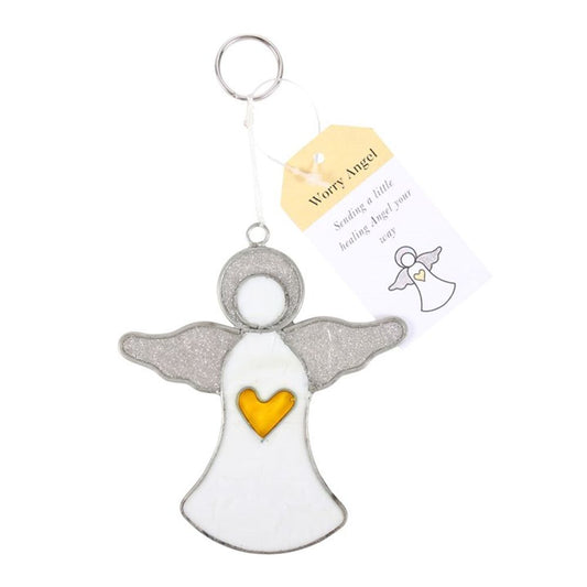 Worry Angel Suncatcher - ScentiMelti  Worry Angel Suncatcher