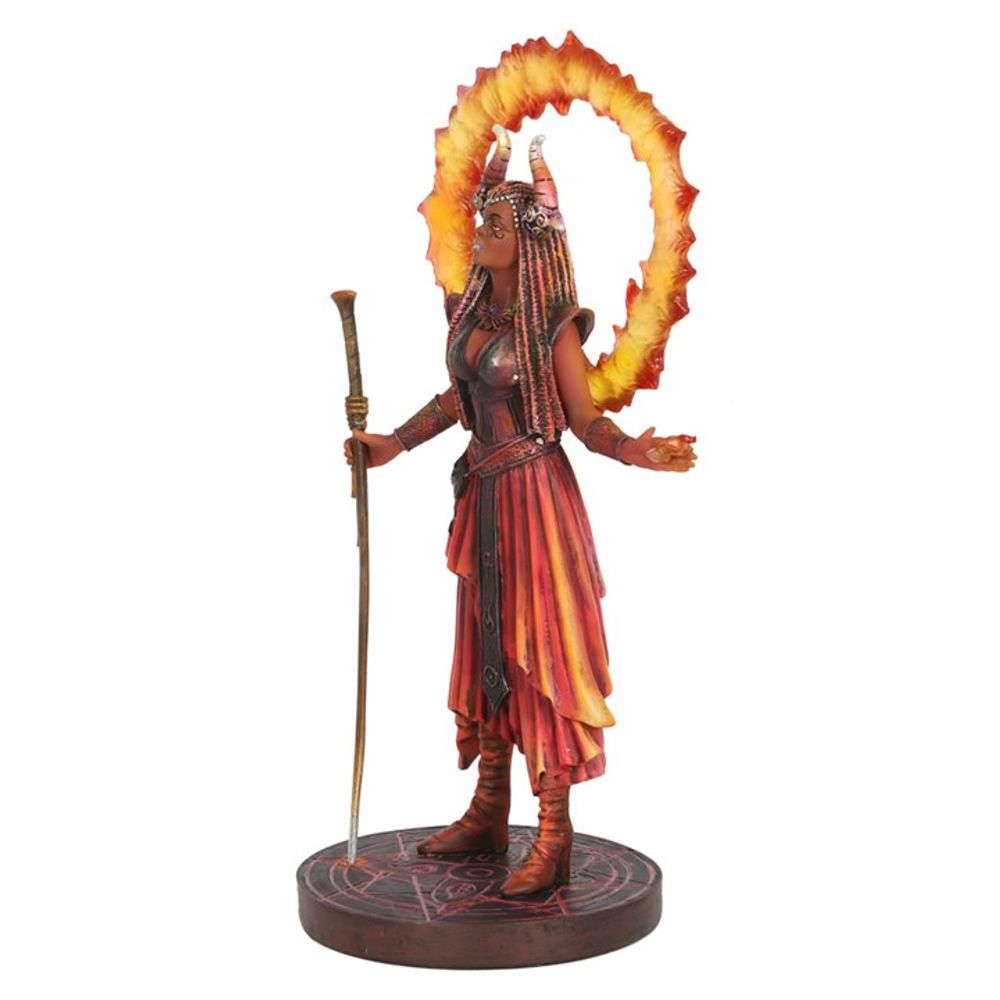 Fire Elemental Sorceress Figurine by Anne Stokes - ScentiMelti  Fire Elemental Sorceress Figurine by Anne Stokes