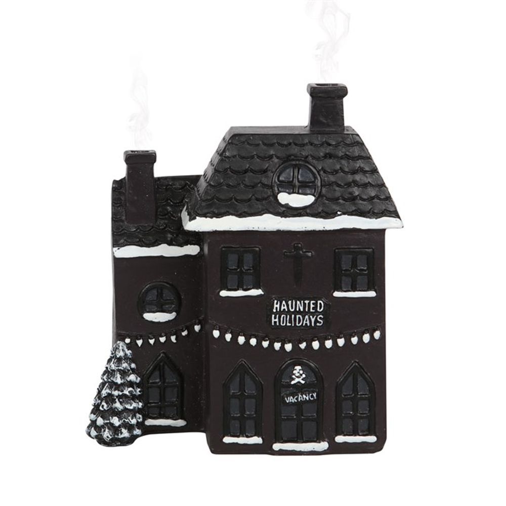 Haunted Holiday House Incense Cone Burner - ScentiMelti  Haunted Holiday House Incense Cone Burner