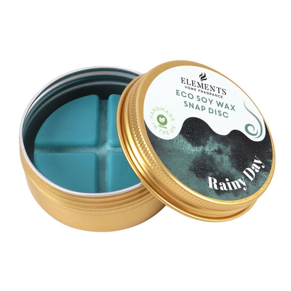 Rainy Day Soy Wax Snap Disc - ScentiMelti Home Fragrance, Beauty & Gifts UK