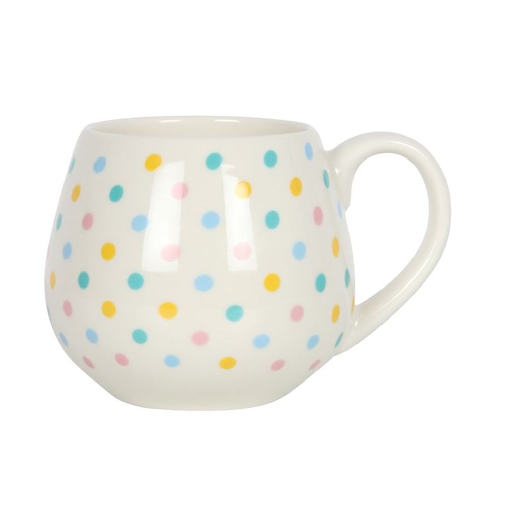 Spotted Rounded Mug - ScentiMelti Home Fragrance, Beauty & Gifts UK