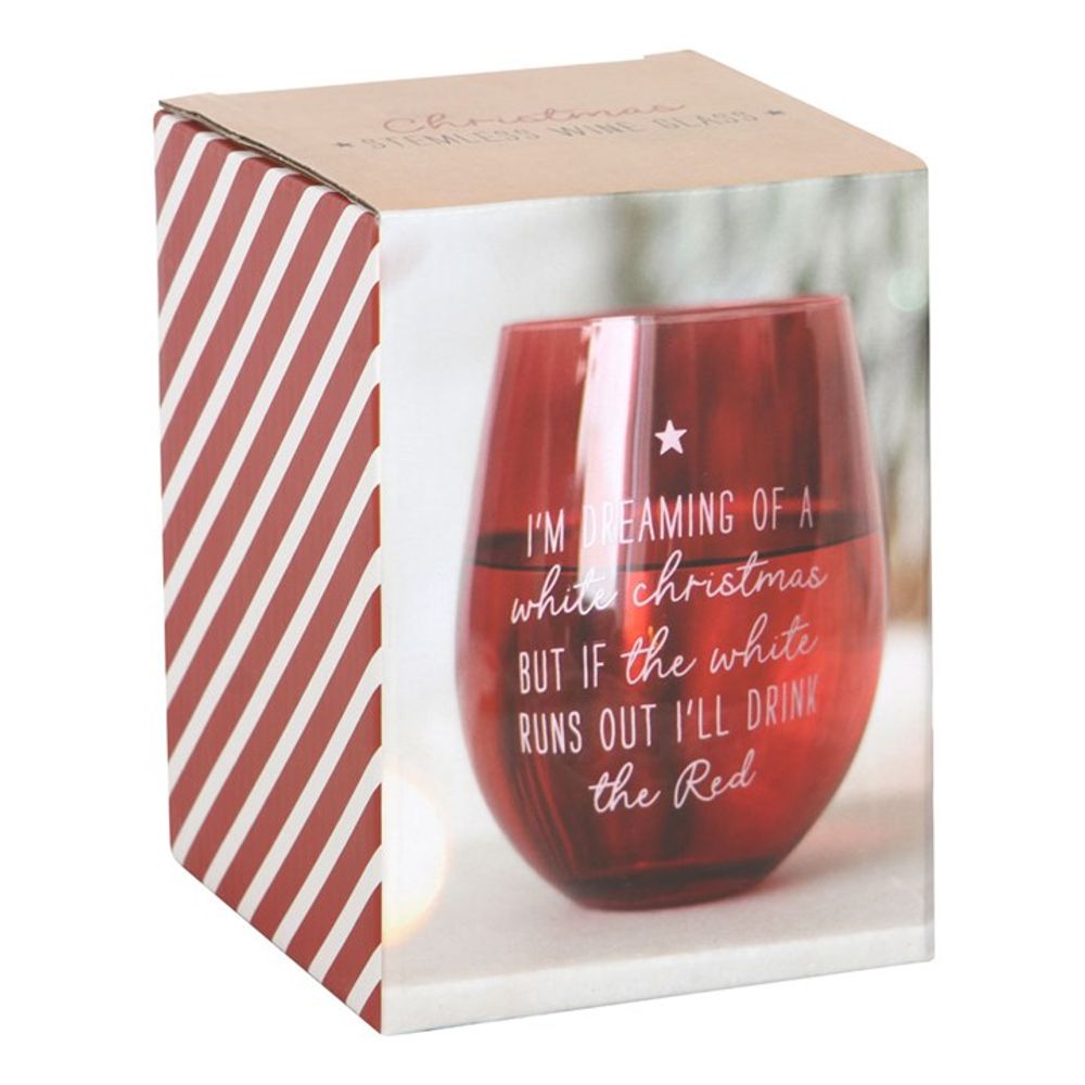 Dreaming of a White Christmas Stemless Glass - ScentiMelti  Dreaming of a White Christmas Stemless Glass