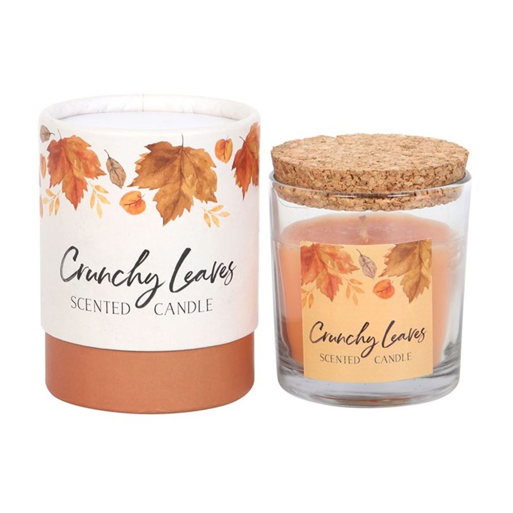 Crunchy Leaves Autumn Candle - ScentiMelti  Crunchy Leaves Autumn Candle