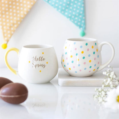 Spotted Rounded Mug - ScentiMelti Home Fragrance, Beauty & Gifts UK