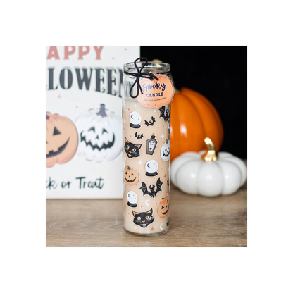 Spooky Spiced Pumpkin Tube Candle - ScentiMelti  Spooky Spiced Pumpkin Tube Candle