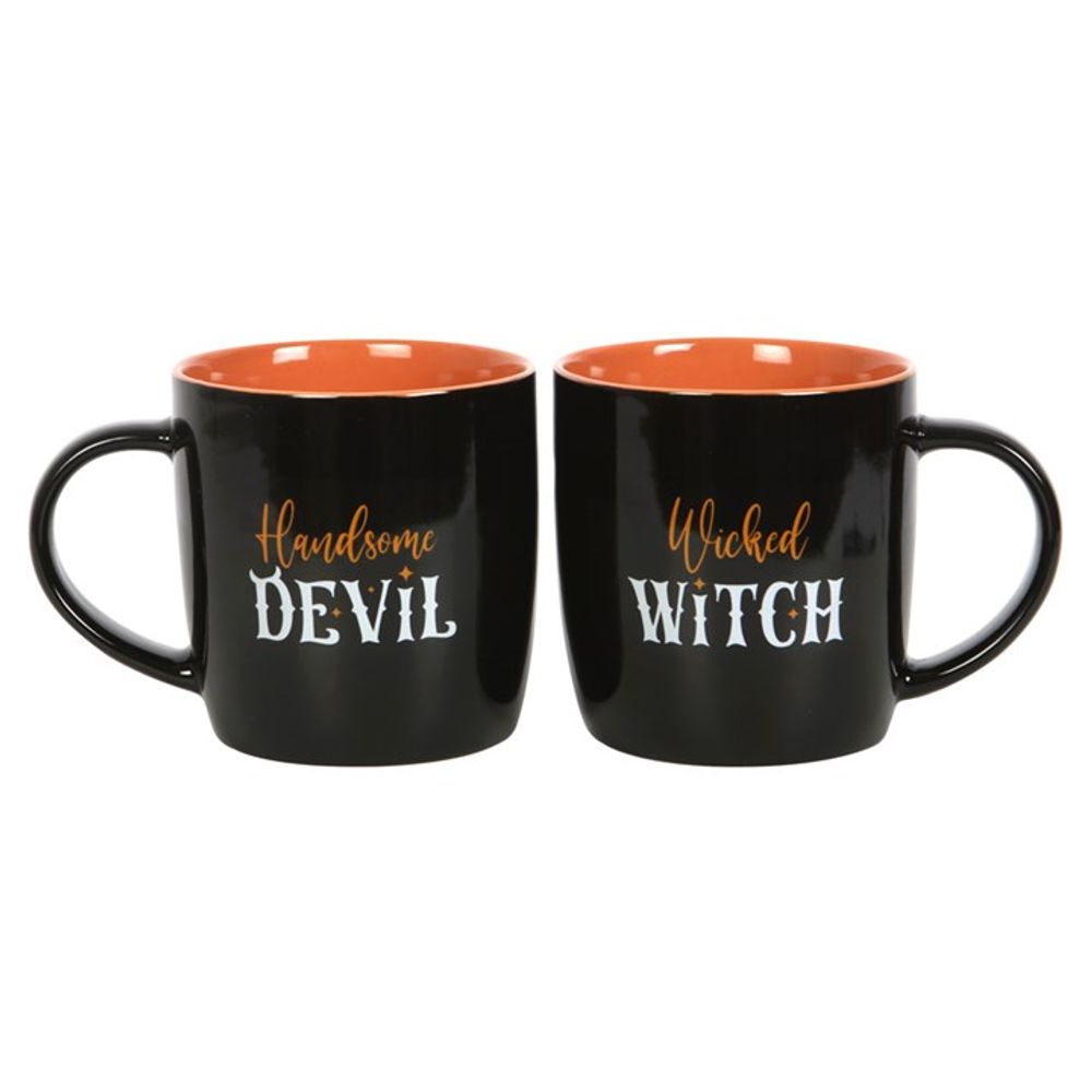 Wicked Witch and Handsome Devil Couples Mug Set - ScentiMelti  Wicked Witch and Handsome Devil Couples Mug Set