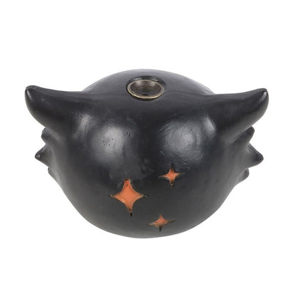 Black Cat Backflow Incense Burner - ScentiMelti  Black Cat Backflow Incense Burner