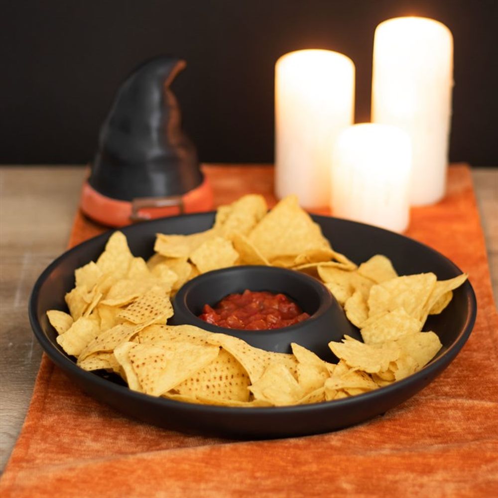 Witch Hat Chip & Dip Dish - ScentiMelti Home Fragrance, Beauty & Gifts UK