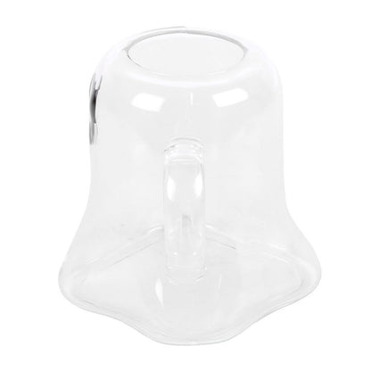 Ghost Shaped Glass Mug - ScentiMelti  Ghost Shaped Glass Mug