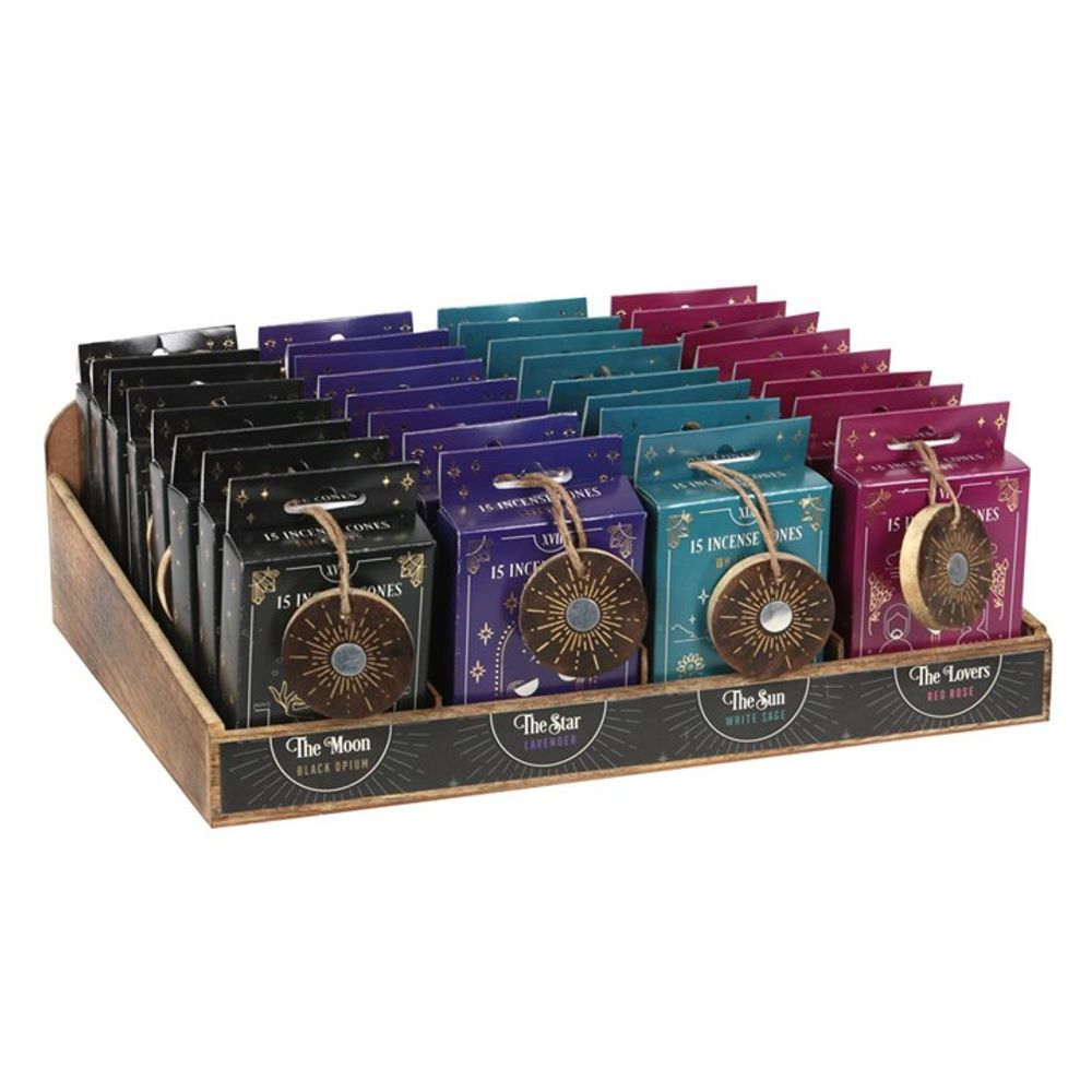 Set of 32 Tarot Card Incense Cones - ScentiMelti  Set of 32 Tarot Card Incense Cones