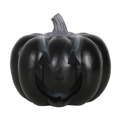 Black Pumpkin Incense Cone Holder - ScentiMelti  Black Pumpkin Incense Cone Holder