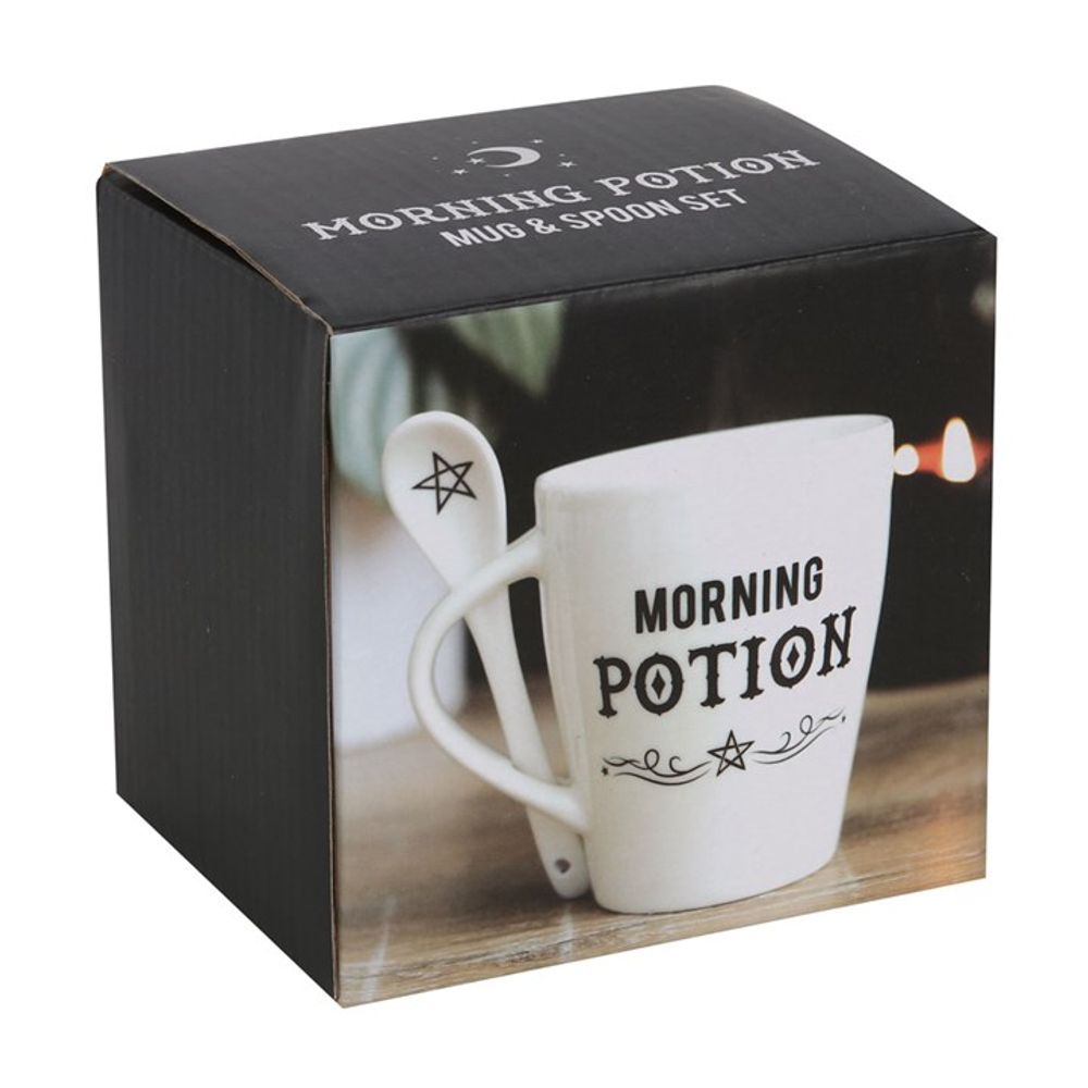 Morning Potion Mug and Spoon Set - ScentiMelti  Morning Potion Mug and Spoon Set