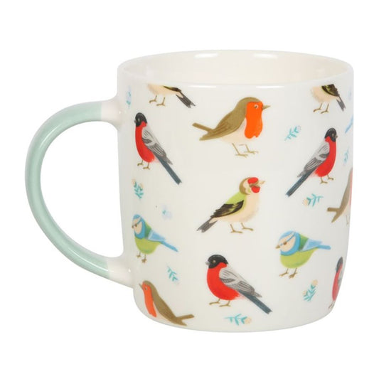 British Garden Birds Ceramic Mug - ScentiMelti Home Fragrance, Beauty & Gifts UK