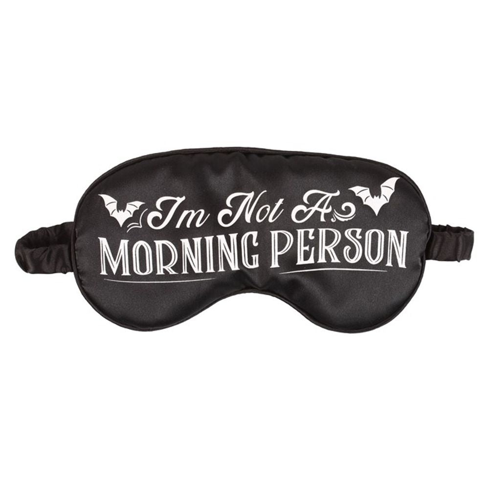 I'm Not a Morning Person Satin Sleep Mask - ScentiMelti  I'm Not a Morning Person Satin Sleep Mask