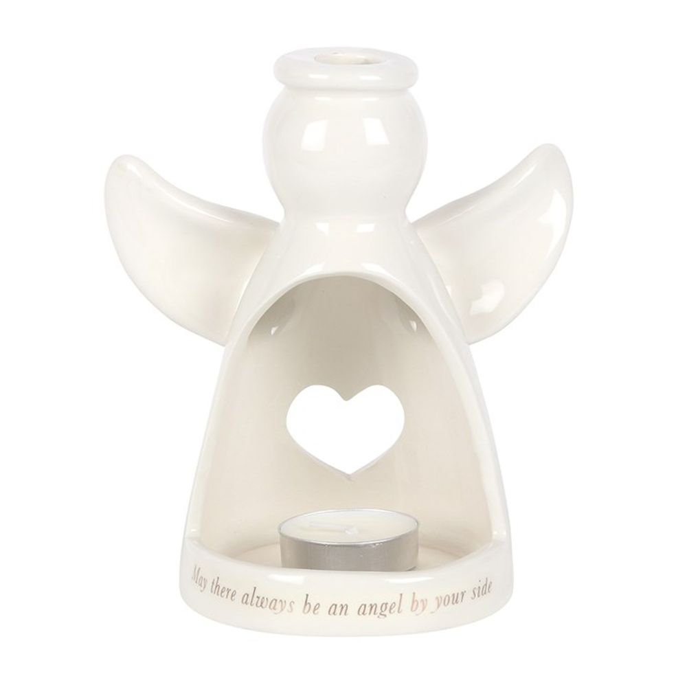 Angel By Your Side Tealight Holder - ScentiMelti  Angel By Your Side Tealight Holder