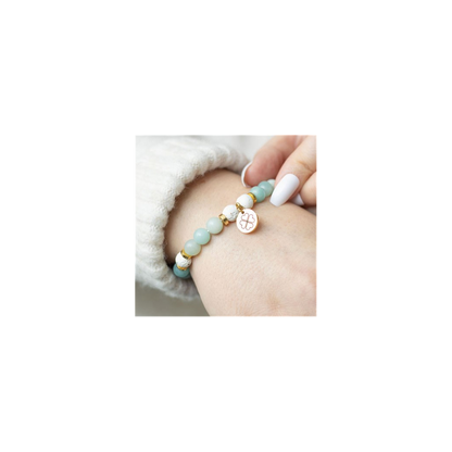 Abundance Amazonite Crystal Essential Oil Bracelet - ScentiMelti  Abundance Amazonite Crystal Essential Oil Bracelet