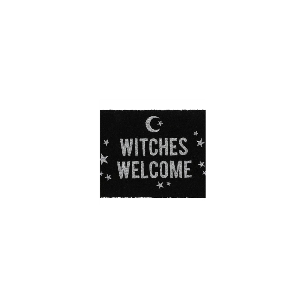 Black Witches Welcome Doormat - ScentiMelti Home Fragrance, Beauty & Gifts UK