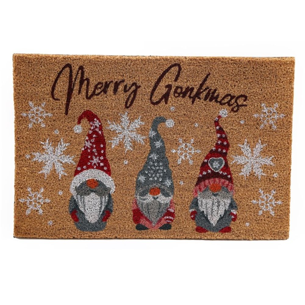 Natural Merry Gonkmas Christmas Doormat - ScentiMelti Home Fragrance, Beauty & Gifts UK