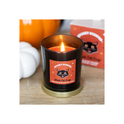 Black Cat Curse Cinnamon Orange Candle - ScentiMelti  Black Cat Curse Cinnamon Orange Candle