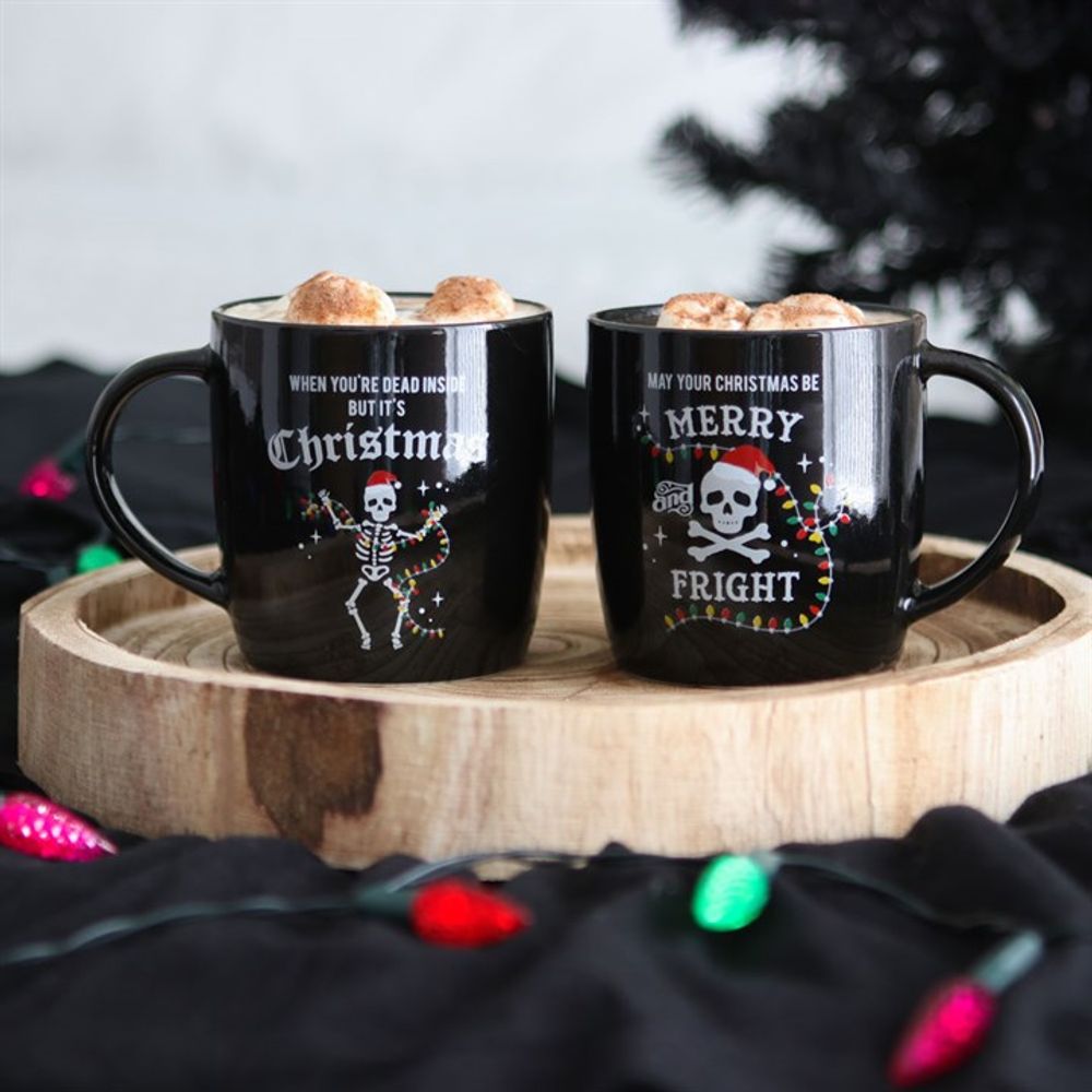 Merry and Fright Ceramic Mug - ScentiMelti Home Fragrance, Beauty & Gifts UK