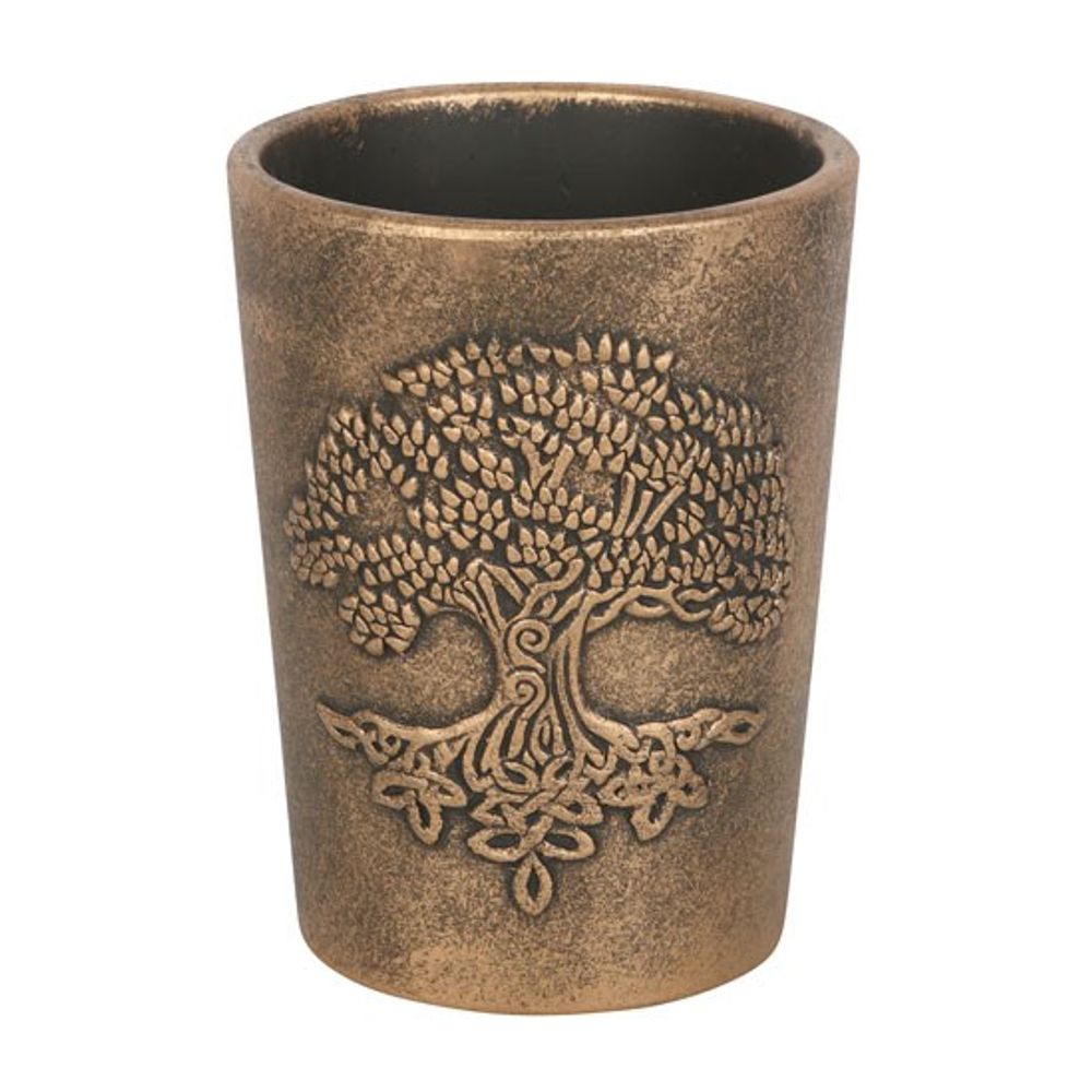 Tree of Life Bronze Terracotta Plant Pot by Lisa Parker - ScentiMelti  Tree of Life Bronze Terracotta Plant Pot by Lisa Parker