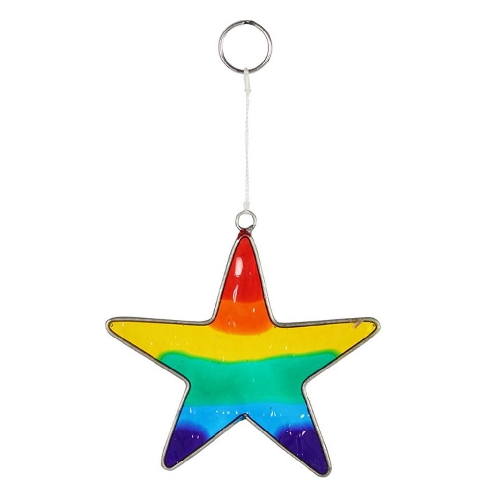 Rainbow Star Suncatcher - ScentiMelti Home Fragrance, Beauty & Gifts UK