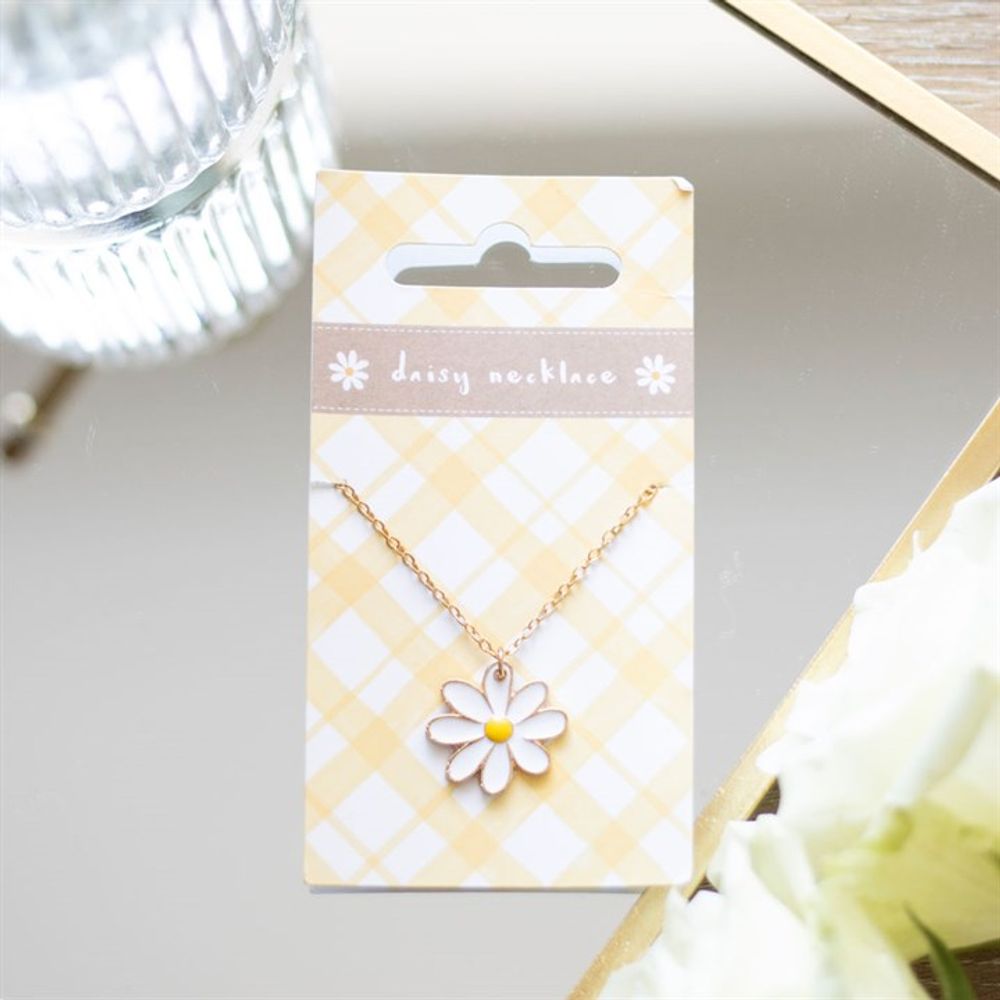 Daisy Pendant Necklace - ScentiMelti  Daisy Pendant Necklace