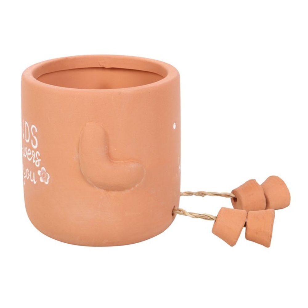 If Friends Were Flowers Sitting Plant Pot Pal - ScentiMelti Home Fragrance, Beauty & Gifts UK