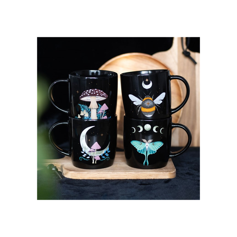 Set of 4 Dark Forest Mugs - ScentiMelti Home Fragrance, Beauty & Gifts UK