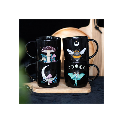 Set of 4 Dark Forest Mugs - ScentiMelti Home Fragrance, Beauty & Gifts UK