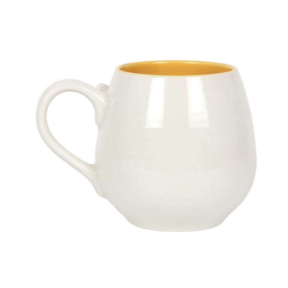 3D Bee Happy Rounded Mug - ScentiMelti  3D Bee Happy Rounded Mug