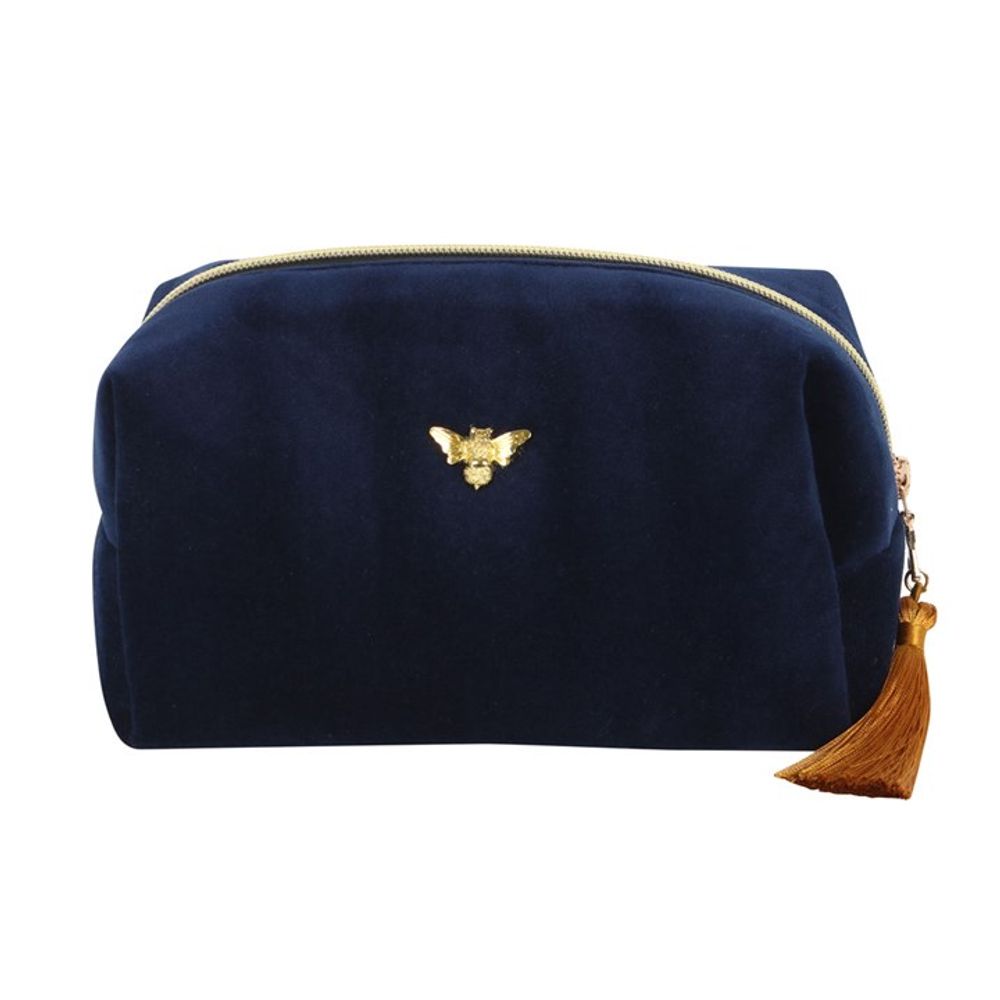 Bee-utiful Velvet Makeup Bag - ScentiMelti Home Fragrance, Beauty & Gifts UK