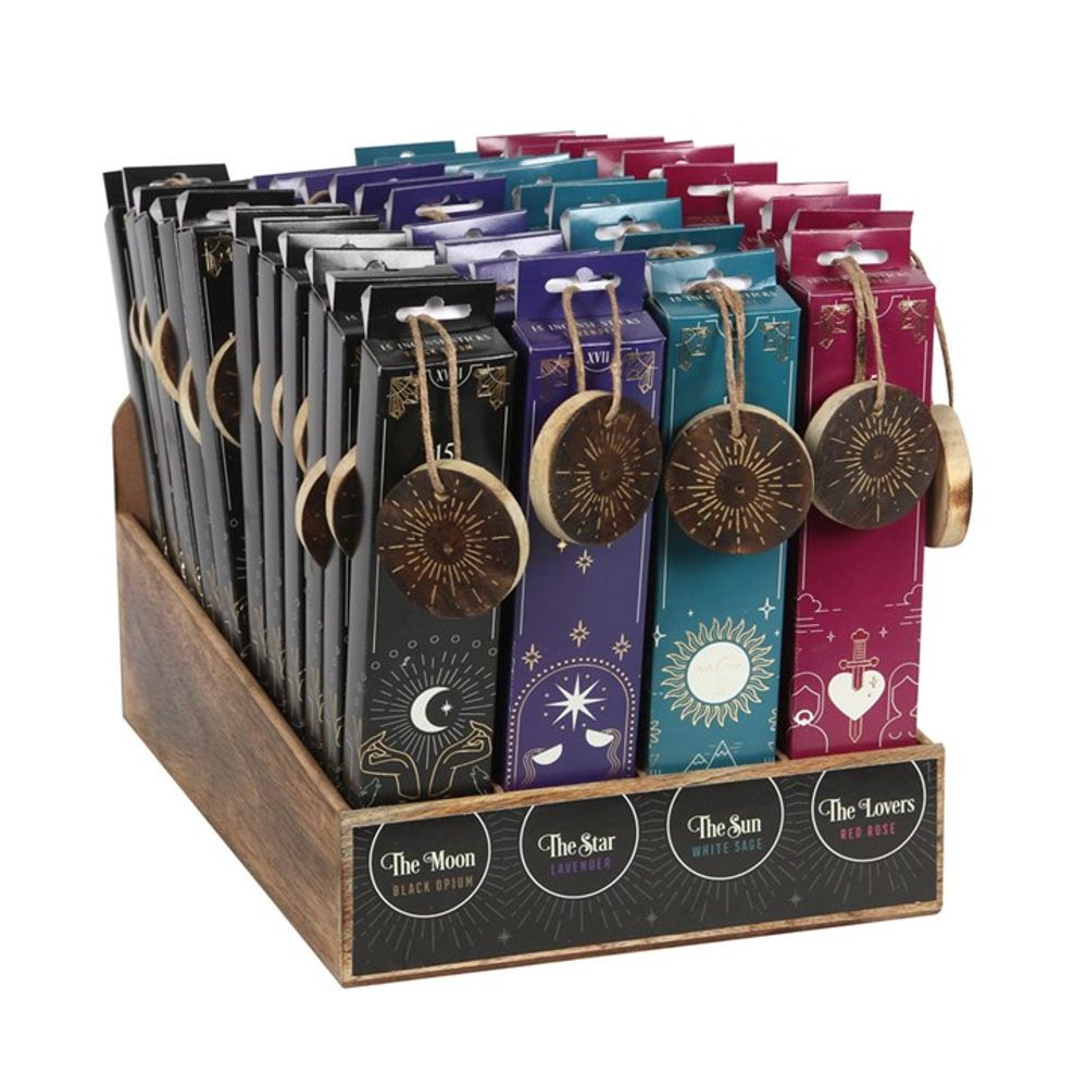 Set of 48 Tarot Card Incense Sticks - ScentiMelti  Set of 48 Tarot Card Incense Sticks