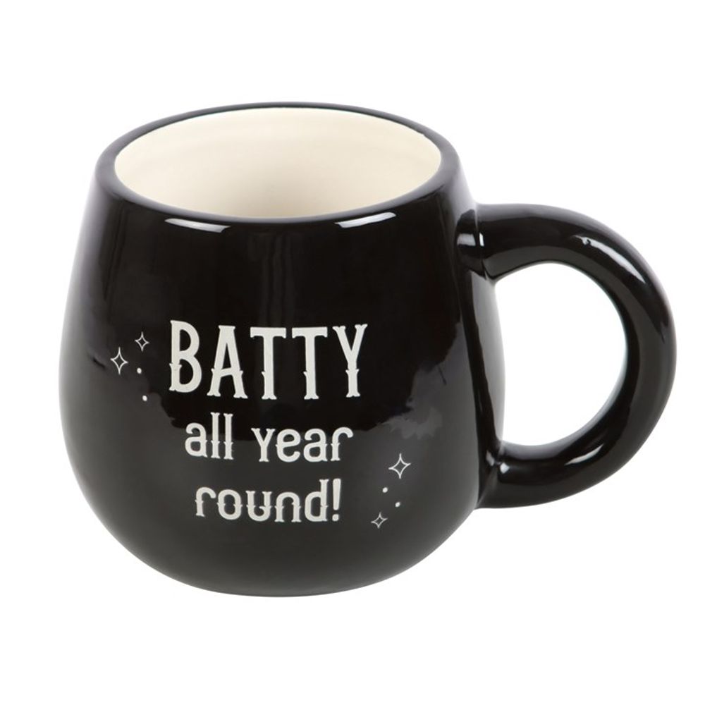 Batty All Year Round Rounded Peekaboo Mug - ScentiMelti Home Fragrance, Beauty & Gifts UK