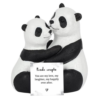 Panda Couple Ornament - ScentiMelti  Panda Couple Ornament