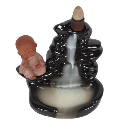 Buddha Waterfall Backflow Incense Burner - ScentiMelti  Buddha Waterfall Backflow Incense Burner