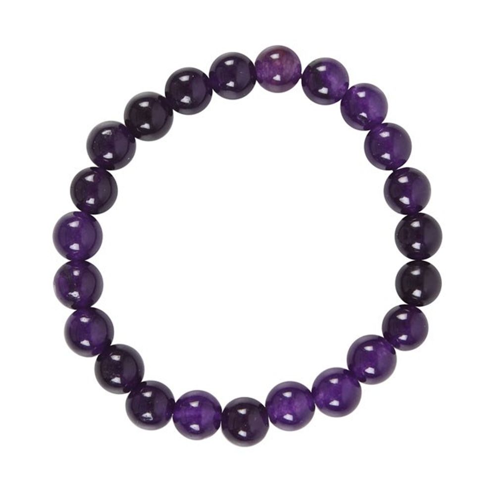 Third Eye Chakra Amethyst Gemstone Bracelet - ScentiMelti  Third Eye Chakra Amethyst Gemstone Bracelet