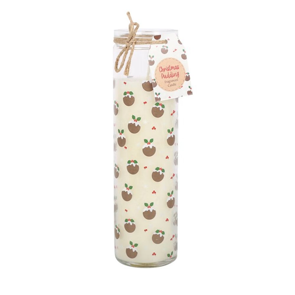 Christmas Pudding Tube Candle - ScentiMelti  Christmas Pudding Tube Candle